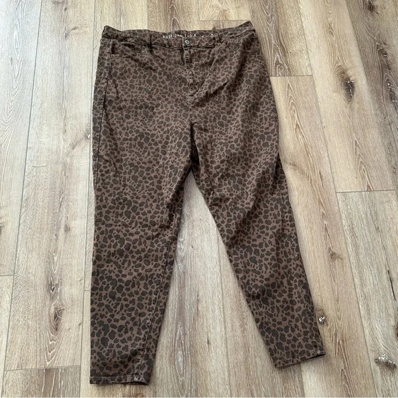 American Eagle Next Level Stretch Curvy Super High-Rise Jeggings Size 22 GUC - Picture 2 of 9